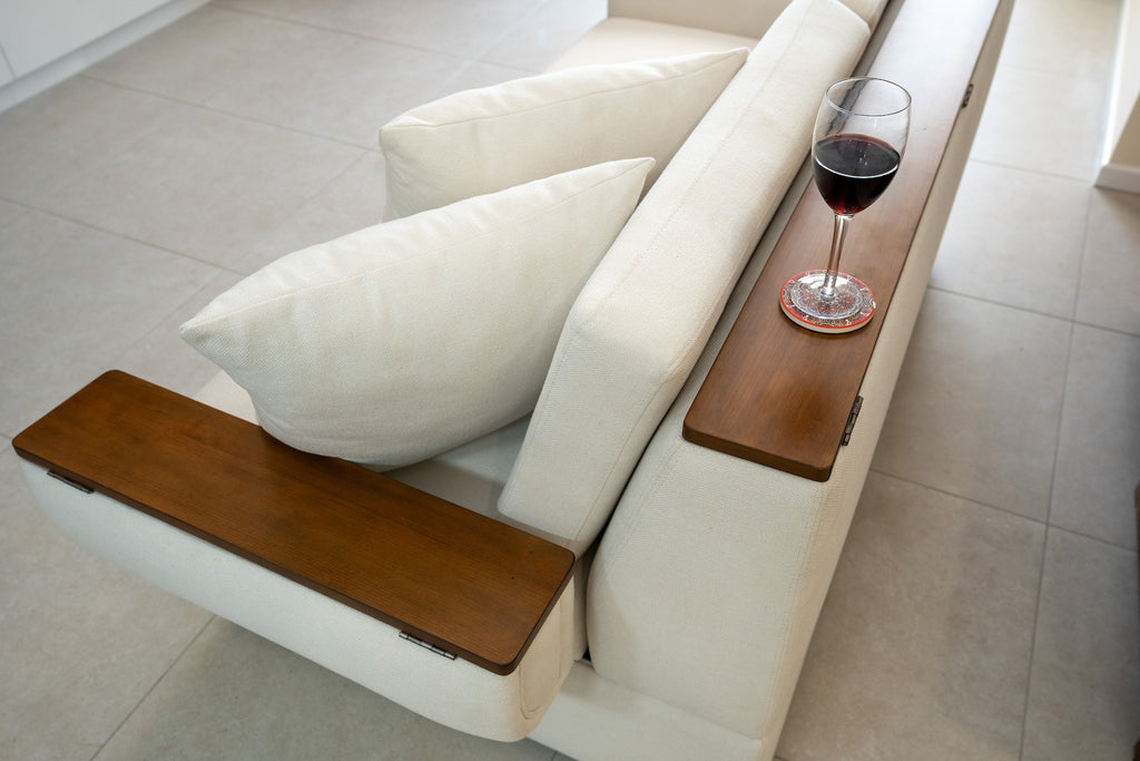 2 Seat Storage Sofa with storage arms and backrest Coming Soon