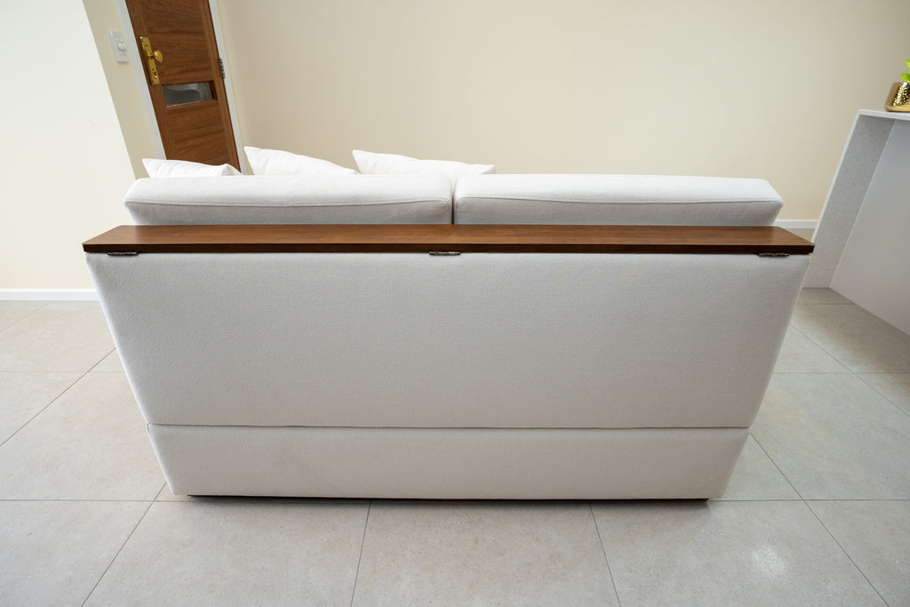 2 Seat Storage Sofa with storage arms and backrest Coming Soon