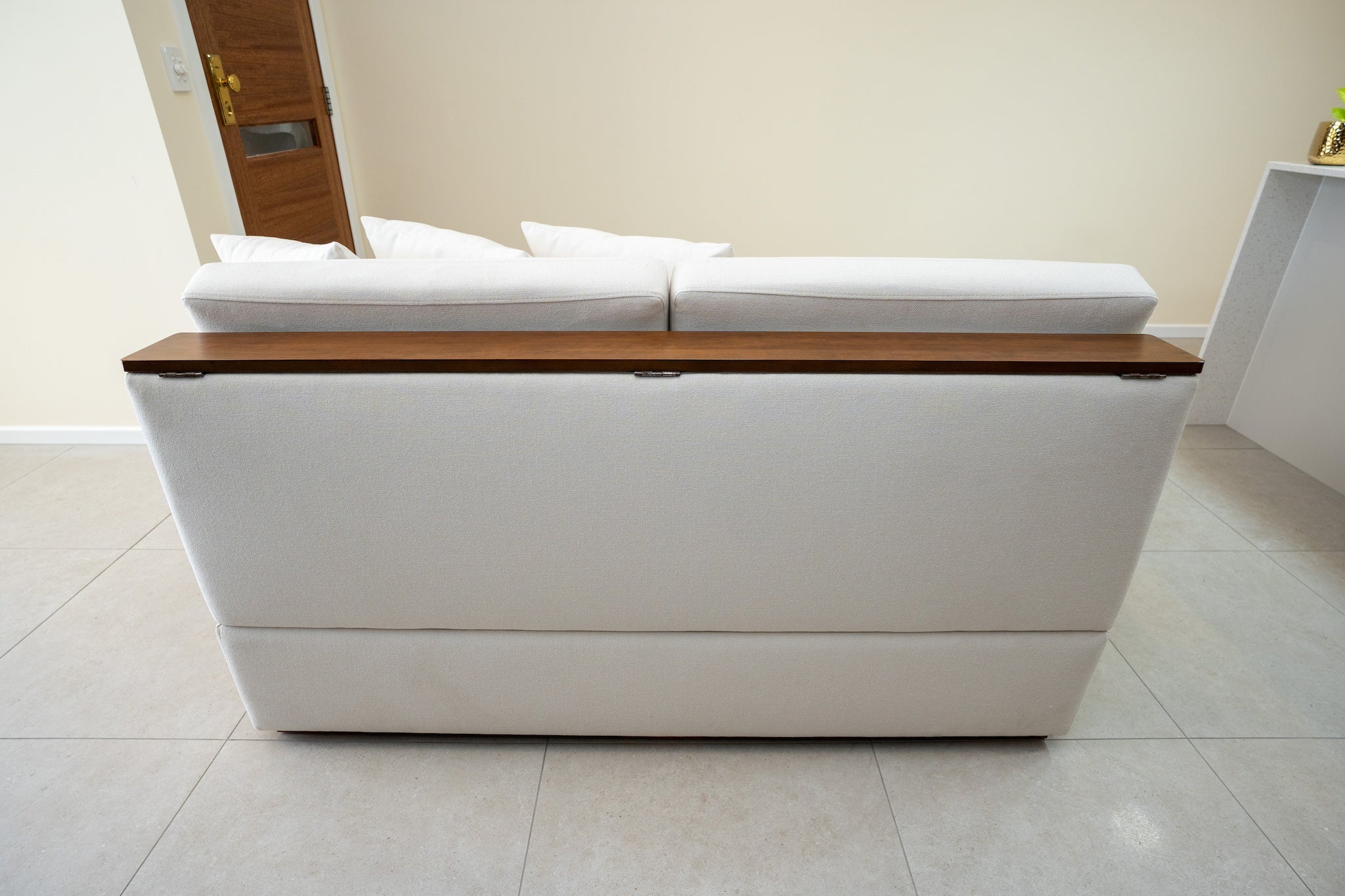 2 Seat Storage Sofa with storage arms and backrest Coming Soon