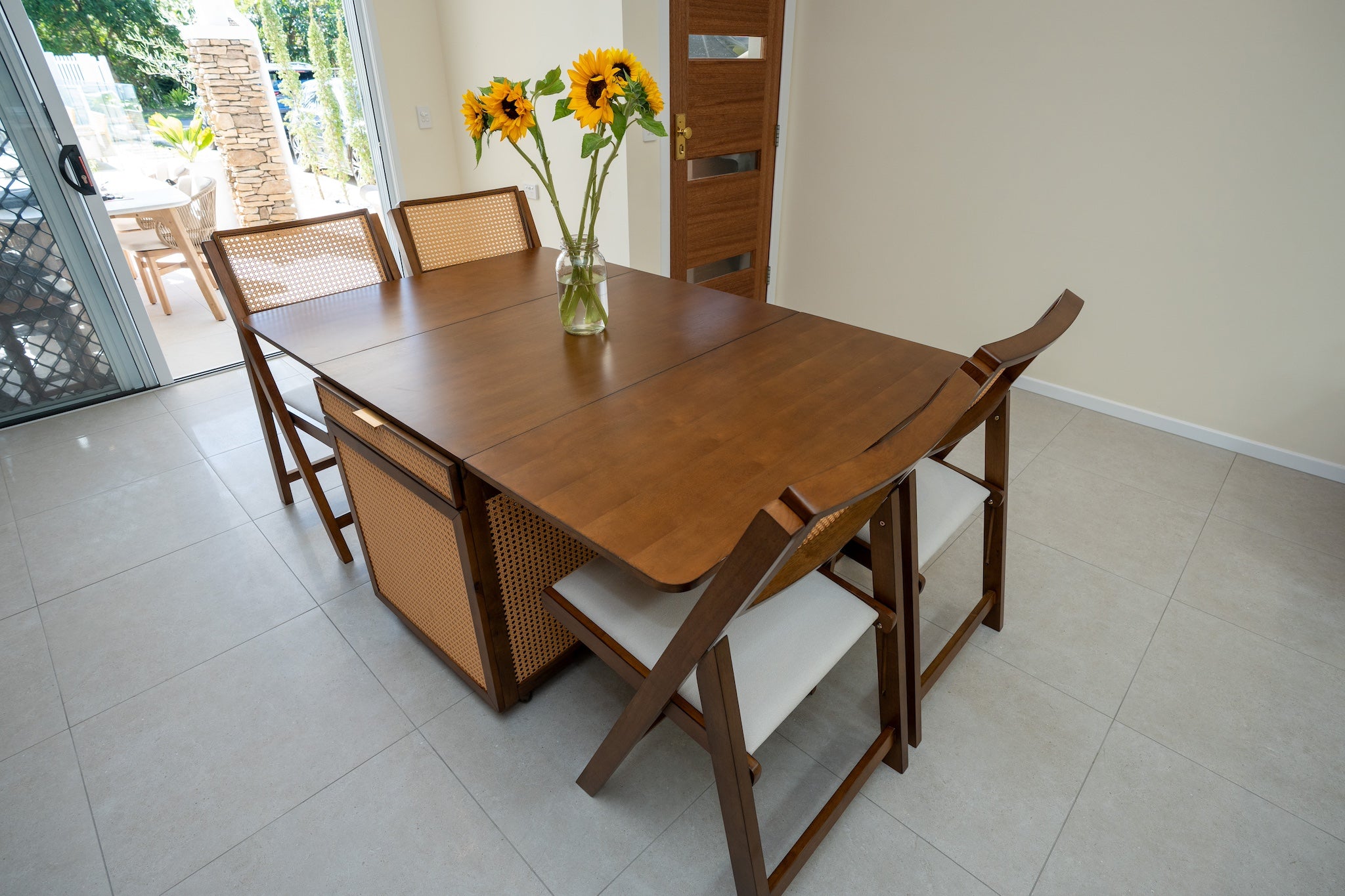 Retro Classic Folding Dining Room Table